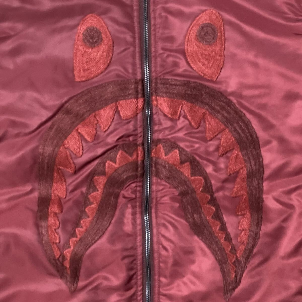 ☆XL☆ SHARK MA-1 Bomber Jacket a bathing ape BAPE シャーク