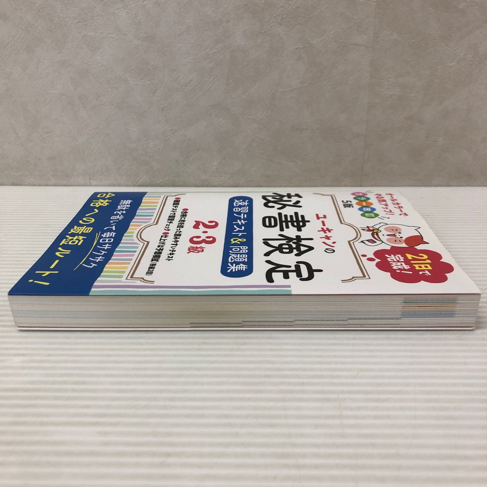 秘書検定 テキスト ユーキャン ユーキャンの秘書検定速習テキスト＆問題集2・3級 カラー改訂5版