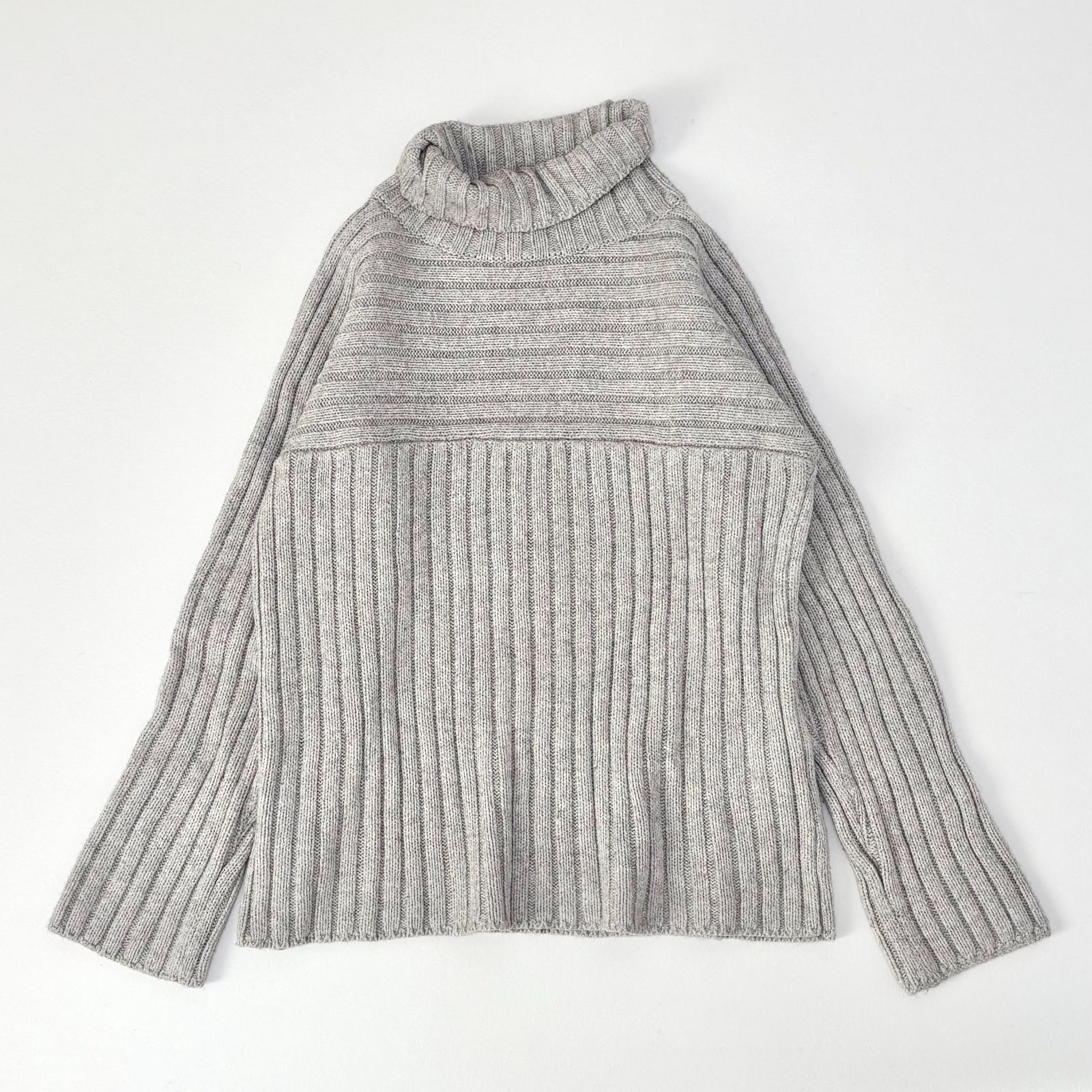 ❁PRISTINE プリスティン ヤクコットン タートルニット PRISTINE｜ヤクコットン無縫製リブタートル - PRISTINE(プリスティン