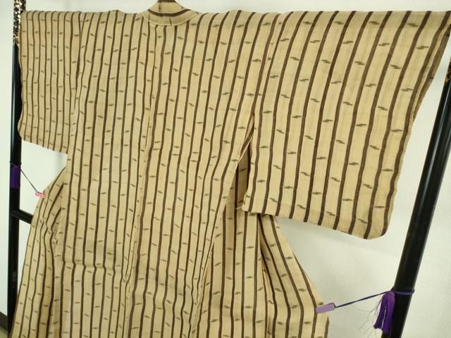 平和屋本店＊極上 夏物 芭蕉布 手積み芭蕉糸100％ 間道 逸品