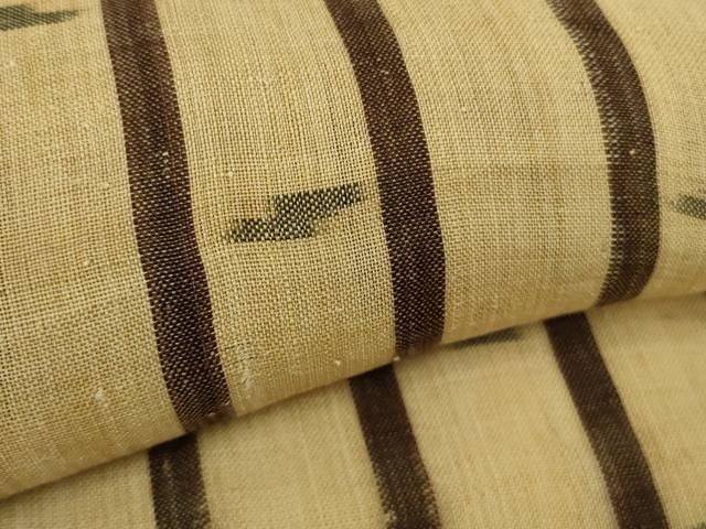 平和屋本店＊極上 夏物 芭蕉布 手積み芭蕉糸100％ 間道 逸品
