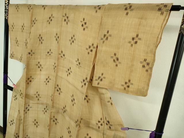 芭蕉布 平和屋本店＊極上 夏物 芭蕉布 手積み芭蕉糸100％ 逸品 DZAB3787kh6