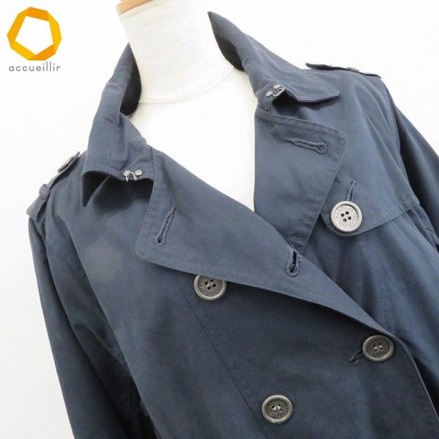バブアー Barbour トレンチコート ロング ダブル ベルト付き 大きい