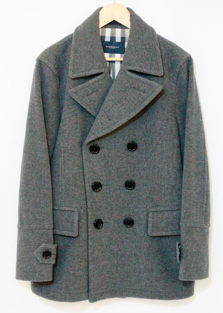 中古】 BURBERRY LONDON レディースピーコート L BURBERRY LONDON/L