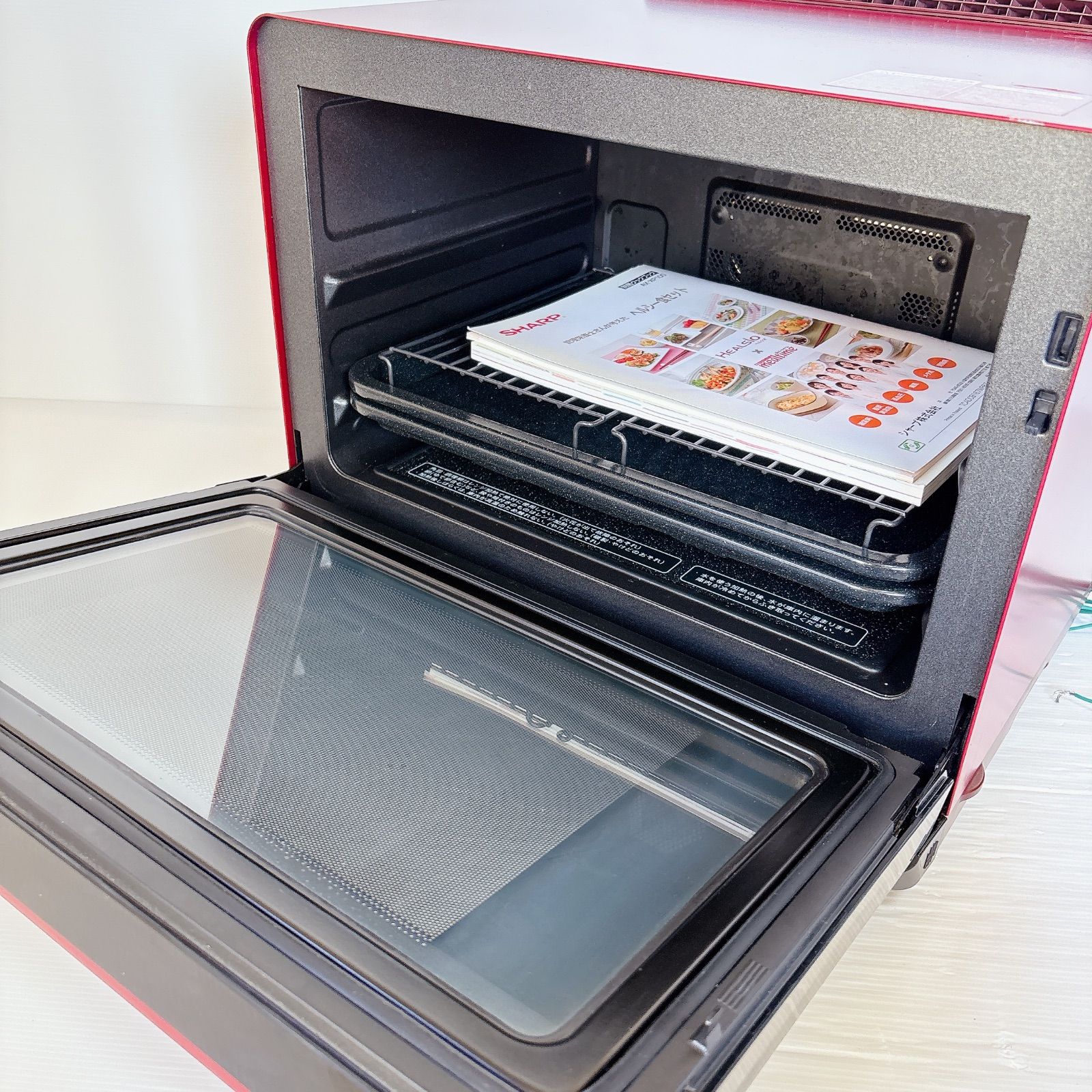 【訳あり】SHARP オーブンレンジ ウォーターオーブン AX-GA100-R シャープ レンジ・トースター 【良品】ウォーターオーブンヘルシオ