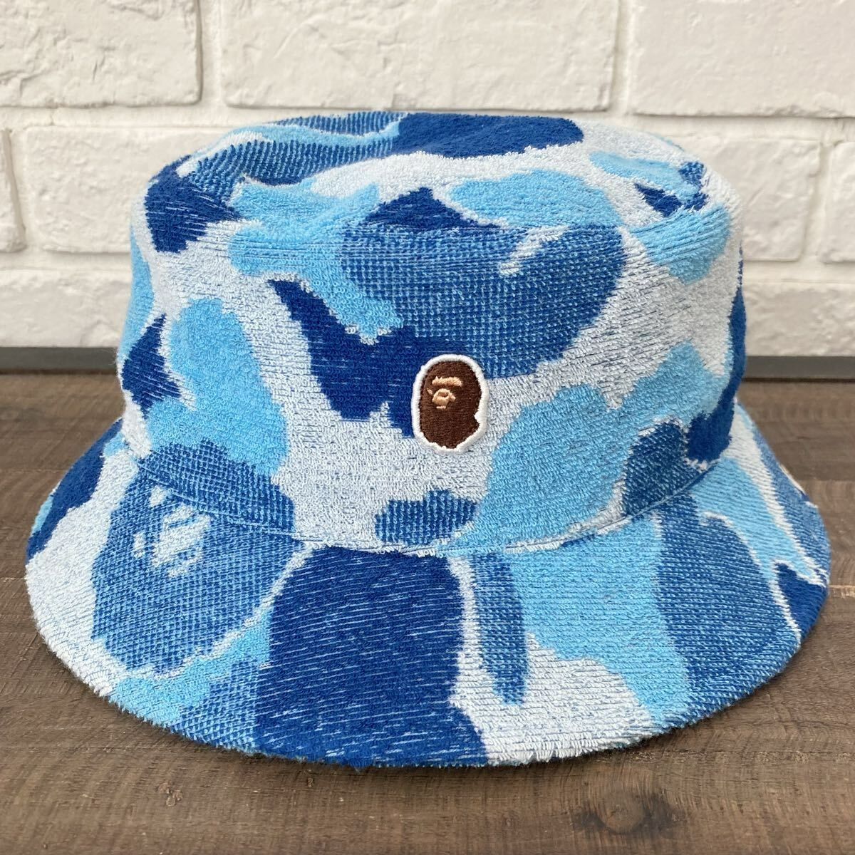 ABC CAMO PILE JACQUARD BUCKET HAT Lサイズ a bathing ape BAPE ABC