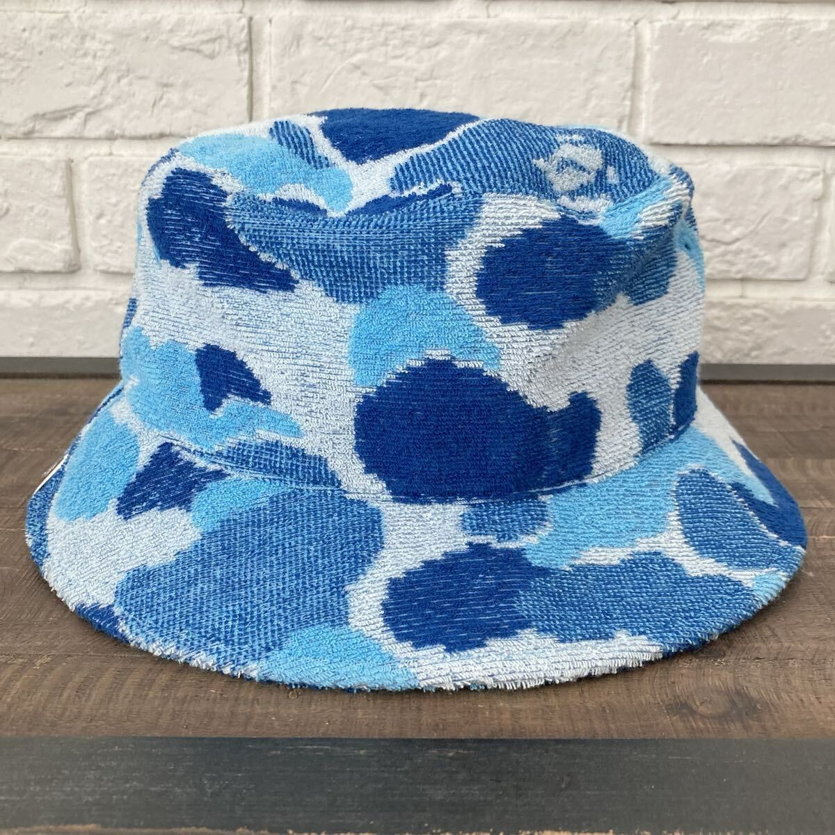 ABC CAMO PILE JACQUARD BUCKET HAT Lサイズ a bathing ape BAPE ABC