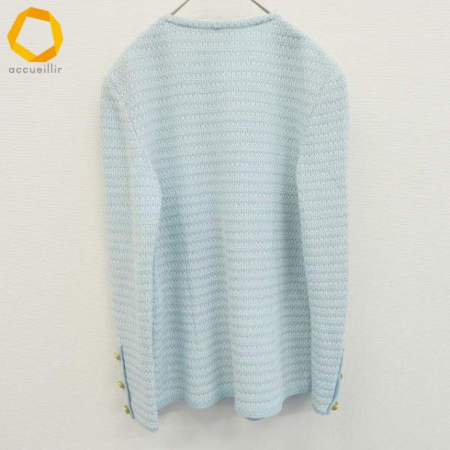 エスカーダ ESCADA ジャケット ノーカラー デザインボタン レディース