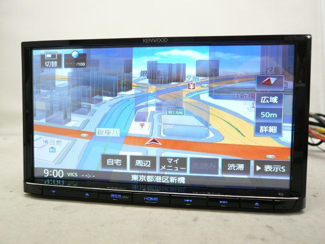 中古】 2025年秋版 ケンウッド MDV-D706BT メモリー ナビ 地デジ