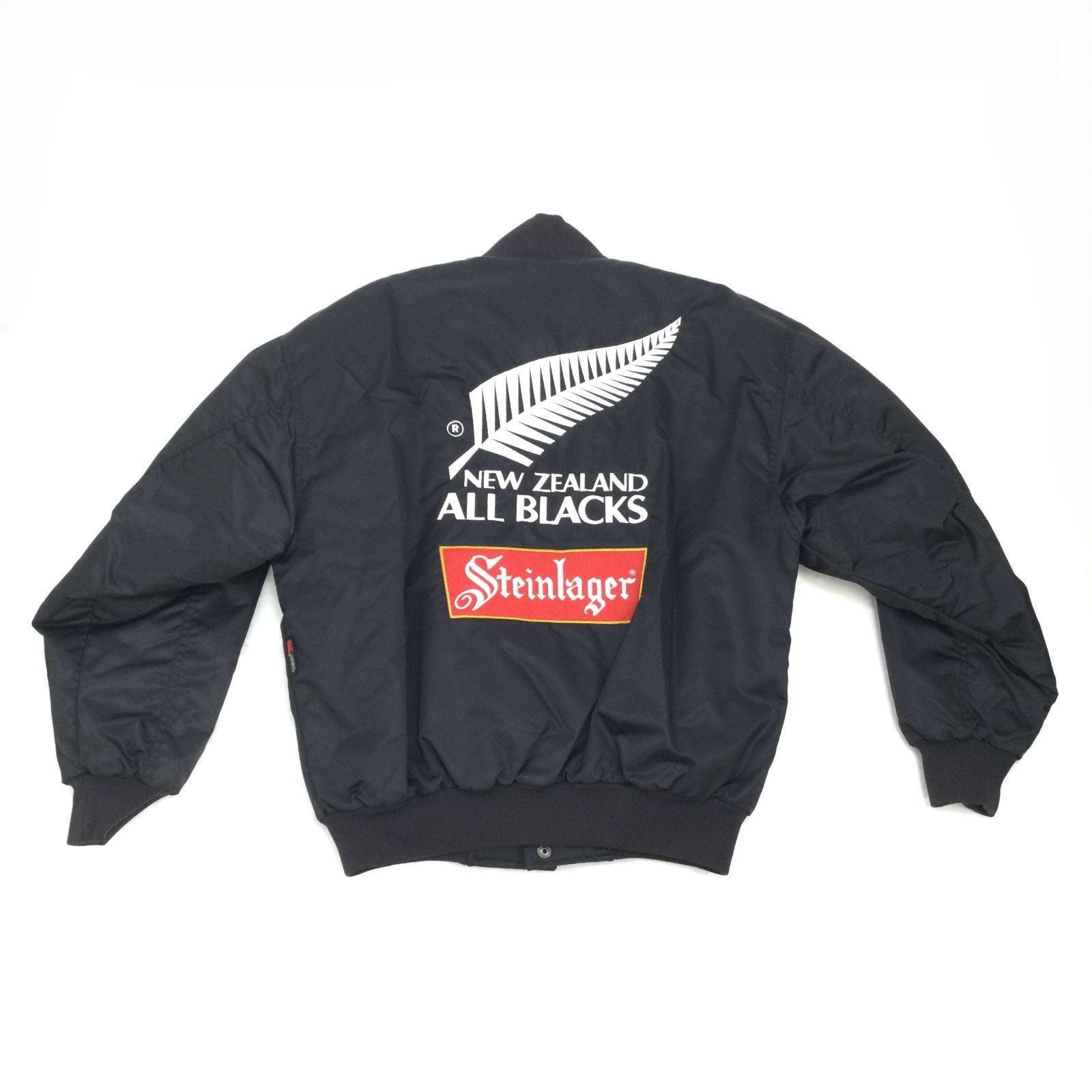 レア ラグビー オールブラックス カンタベリー製 中綿入りジャケット XL カンタベリー（Canterbury） 中綿ジャケット メンズ ジャパン アール