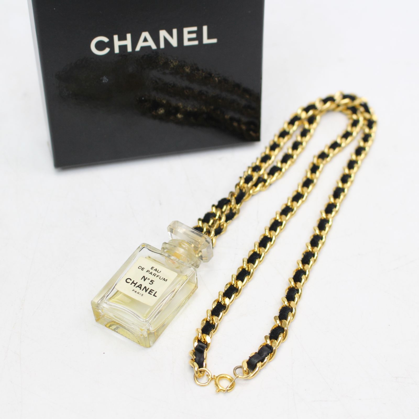 020)CHANEL シャネル No.5 ネックレス ヴィンテージ 香水 フレグランス