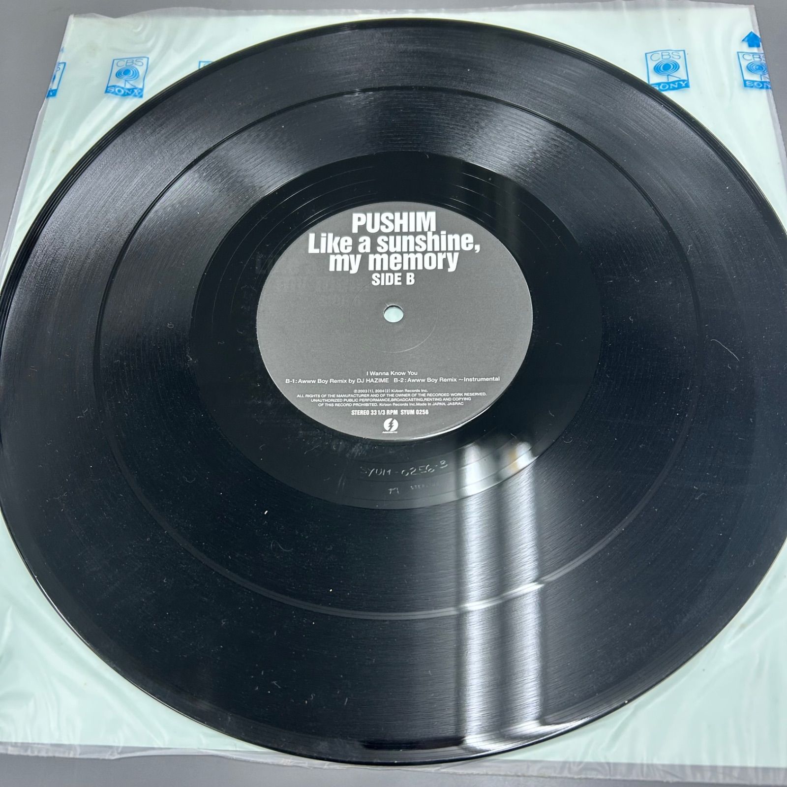 PUSHIM レコード2枚セット Like a sunshine / STRONG WOMAN 12inch