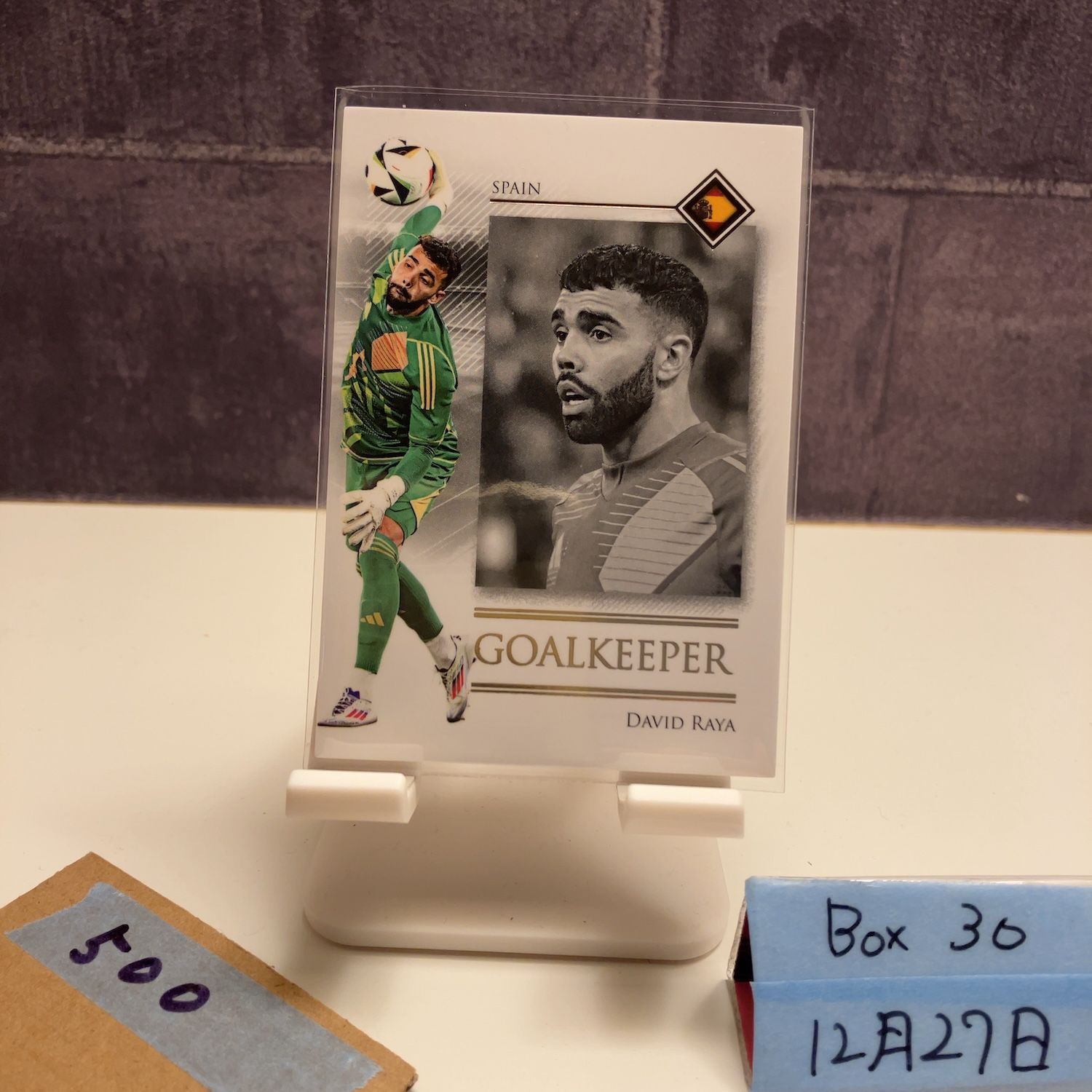 2025 Futera Unique David Raya Arsenal FC Goalkeeper カード - メルカリ