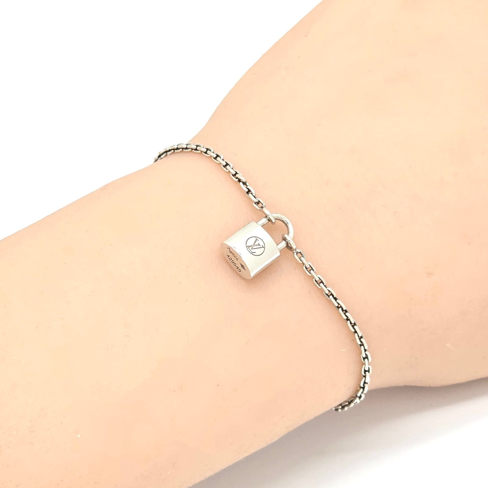 LOUIS VUITTON ルイヴィトン Q95450 ブレスレット シルバー・ロック 