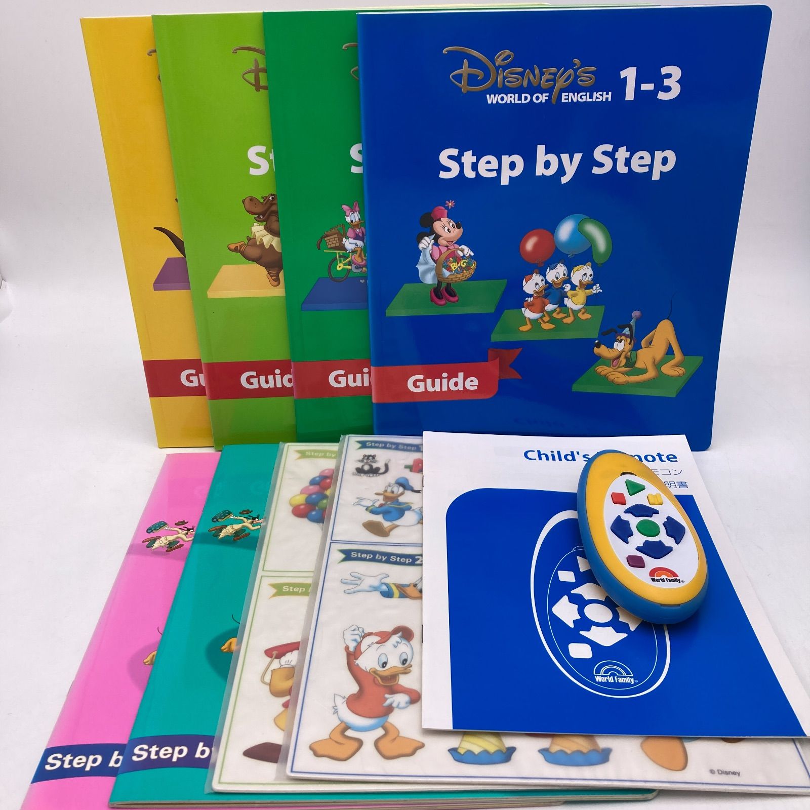 2018年 DWE フルセット ミッキーパッケージ+α ディズニー英語システム