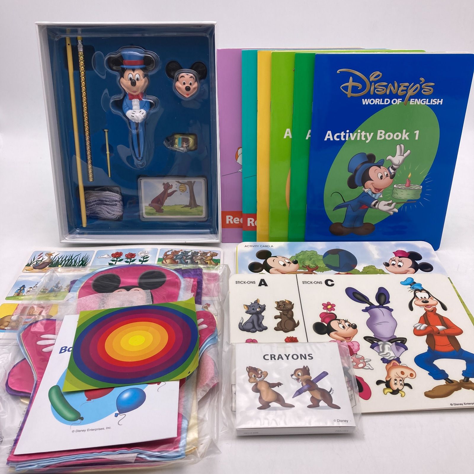 ディズニー英語システムDWE ミッキーパッケージ 大値下げ☆ディズニー英語システム、ワールドファミリー《DWE