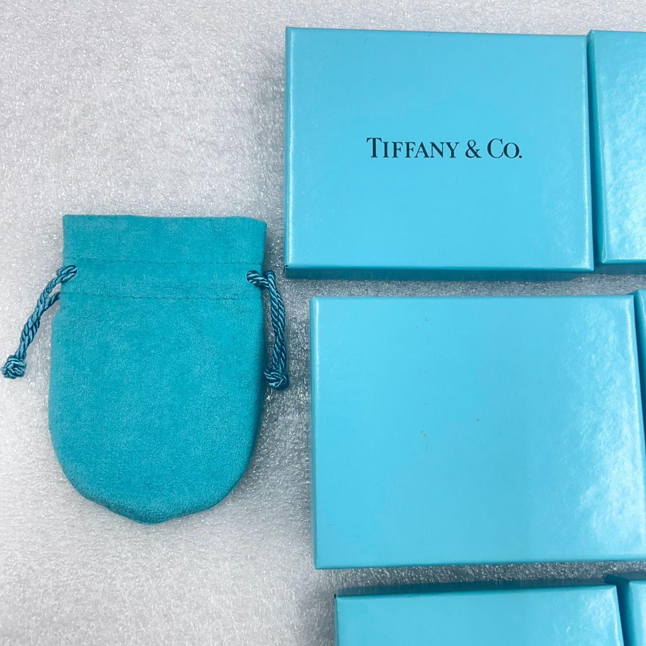 ♥新品未使用♥現行品 ティファニー空箱 Tiffanyギフトボックス 4個