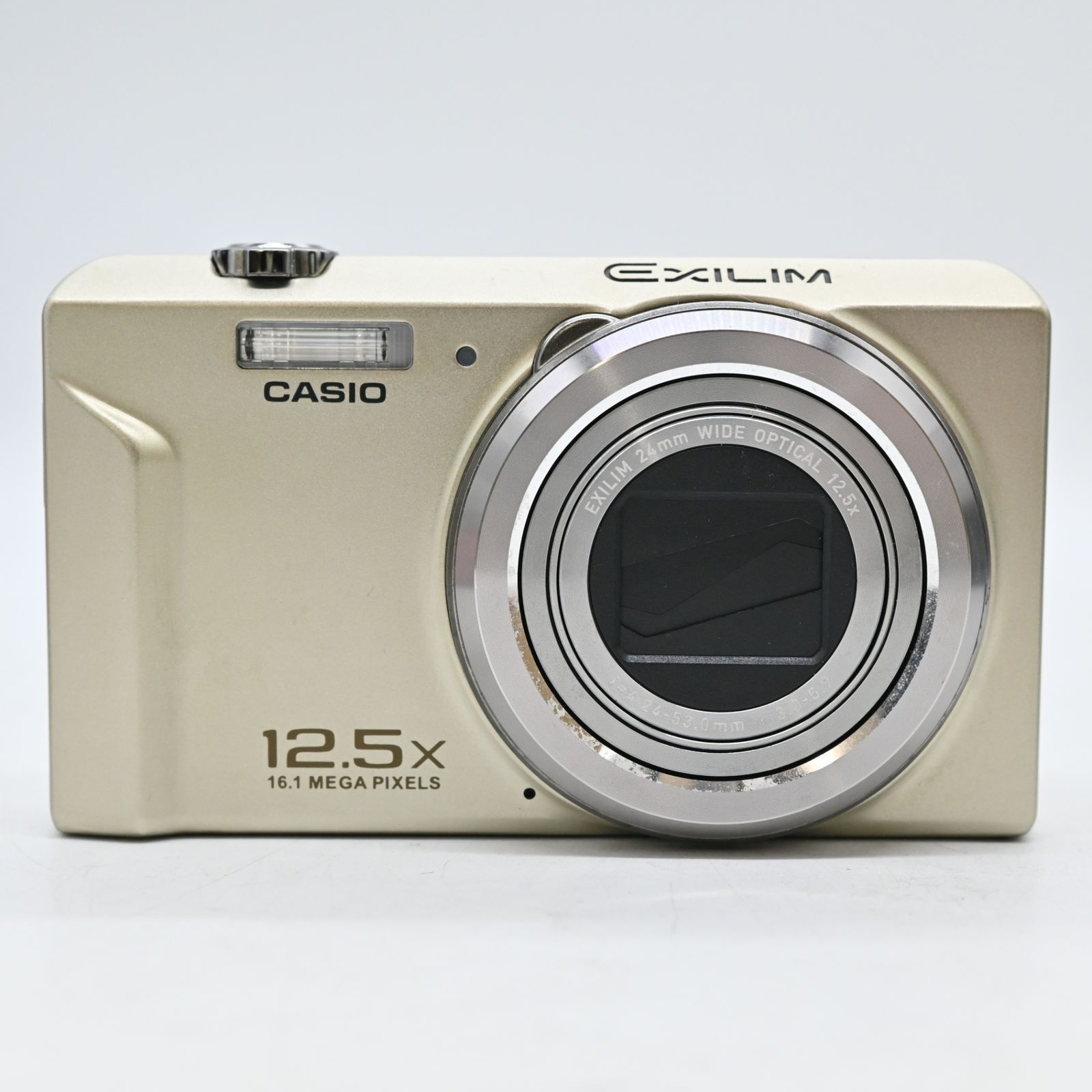 外観良好＆動作確認済み CASIO EXILIM EX-ZS150 ゴールド 楽天市場