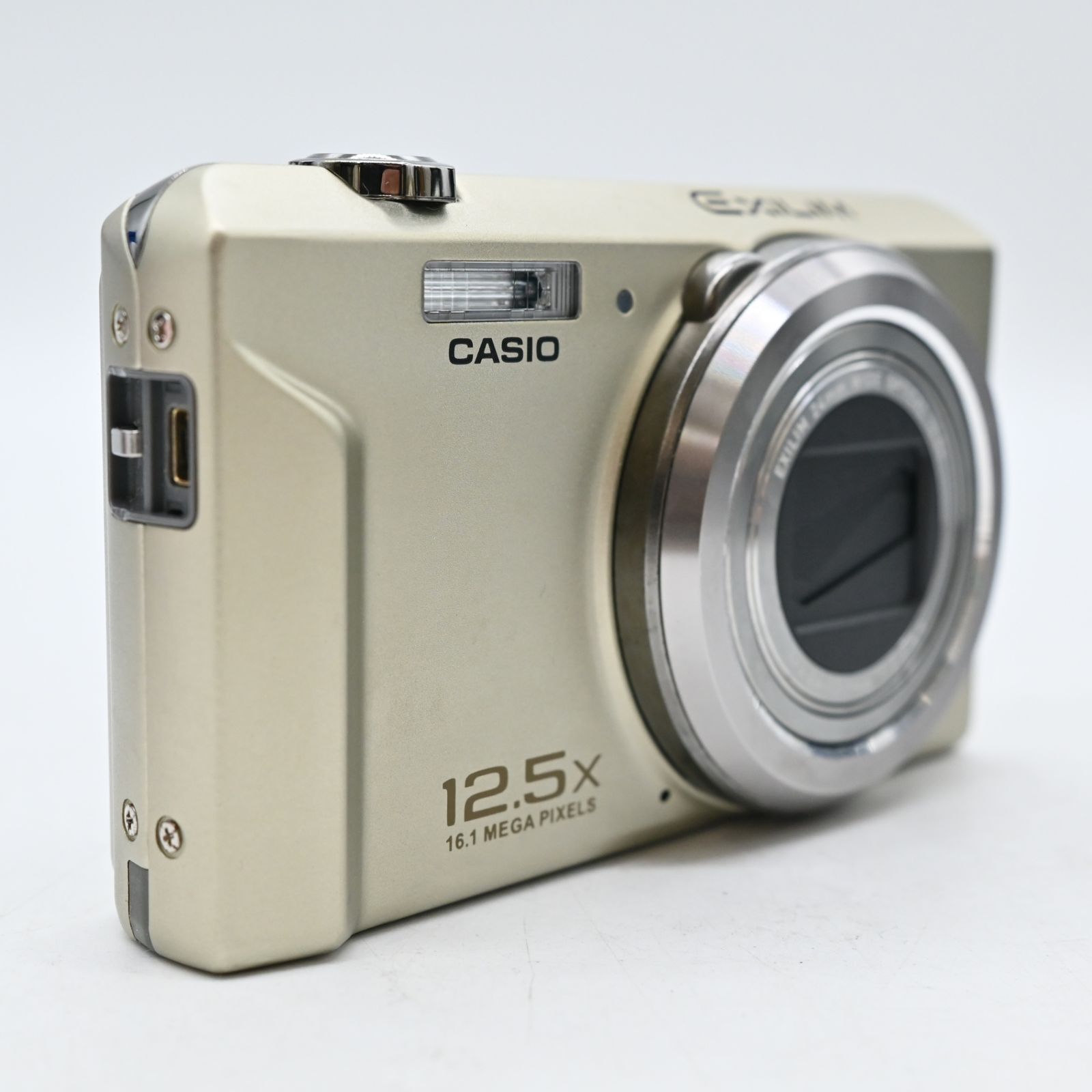 並品】CASIO デジタルカメラ EXILIM EX-ZS150 ゴールド EX-ZS150GD