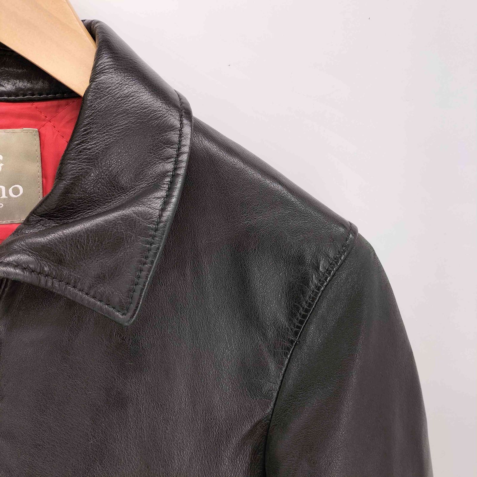 ナノユニバース NANO universe 裏地 キルティング シープレザー