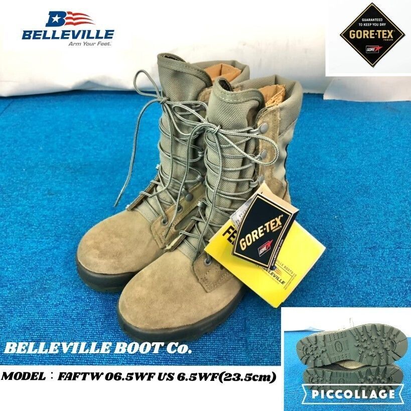 米軍放出品】新品 Belleville コンバットブーツ 6.5WF(23.5cm) GORE