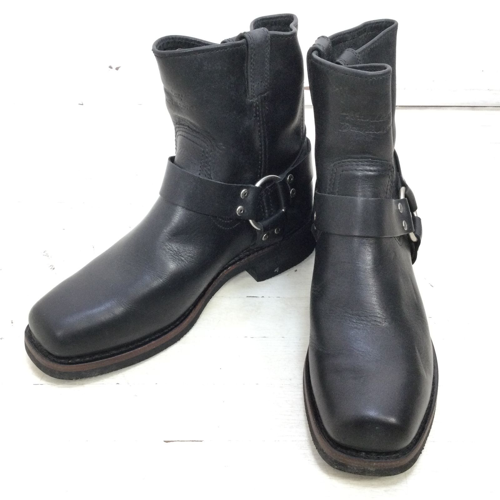 Harley Davidson エンジニアブーツ スクエアトゥ US8.5 サイズ 26.5cm