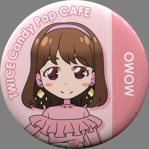中古】バッジ・ピンズ(女性) モモ 「TWICE Candy Pop CAFE 缶バッジ