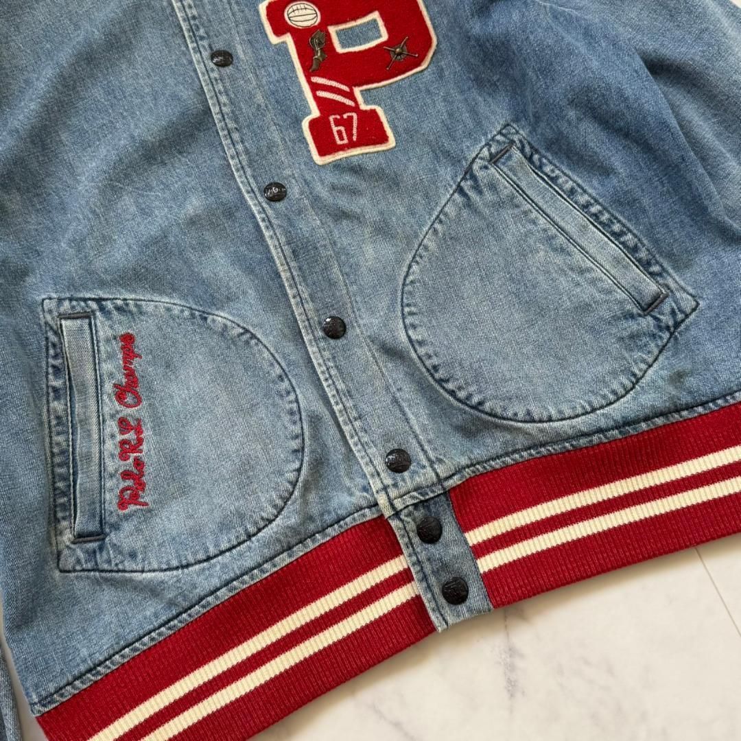 POLO RALPH LAUREN デニム スタジャン L - メルカリ