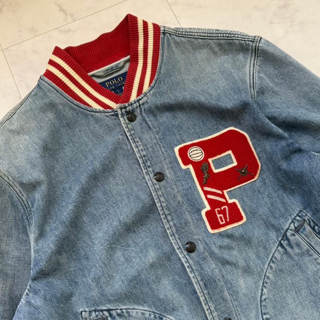 POLO RALPH LAUREN デニム スタジャン L - メルカリ
