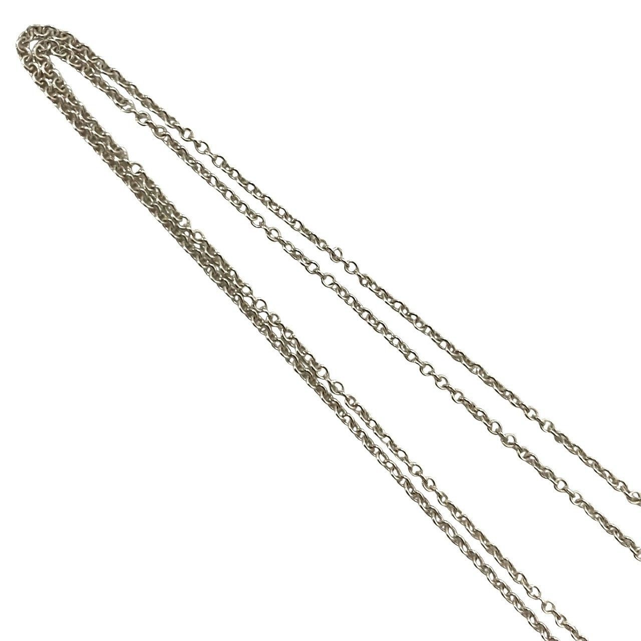 TIFFANY&Co.】オープンスクエア ネックレス SV925 SILVER/シルバー 総