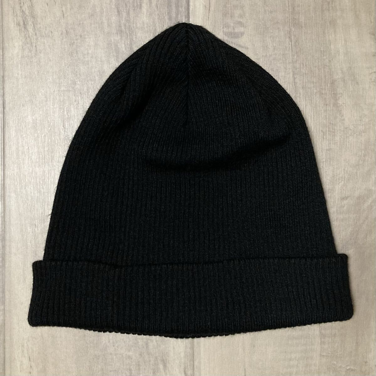 BIG APE HEAD ニット帽 ブラック a bathing ape BAPE Beanie Knit Cap