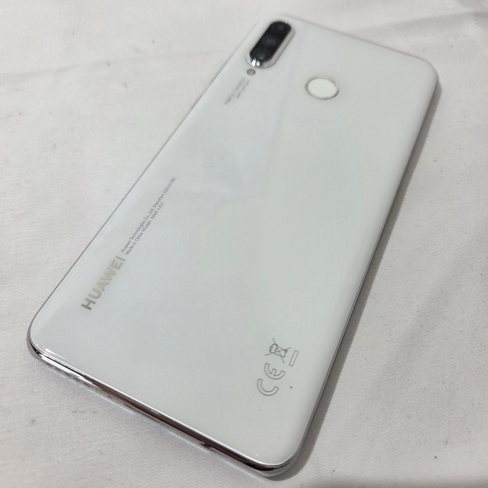 HUAWEI P30 lite MAR-LX2J ホワイト Android アンドロイド スマホ