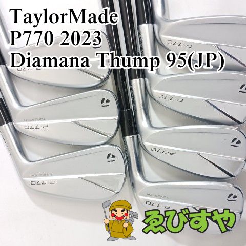 入間□【中古】 アイアンセット テーラーメイド P770 2023 Diamana