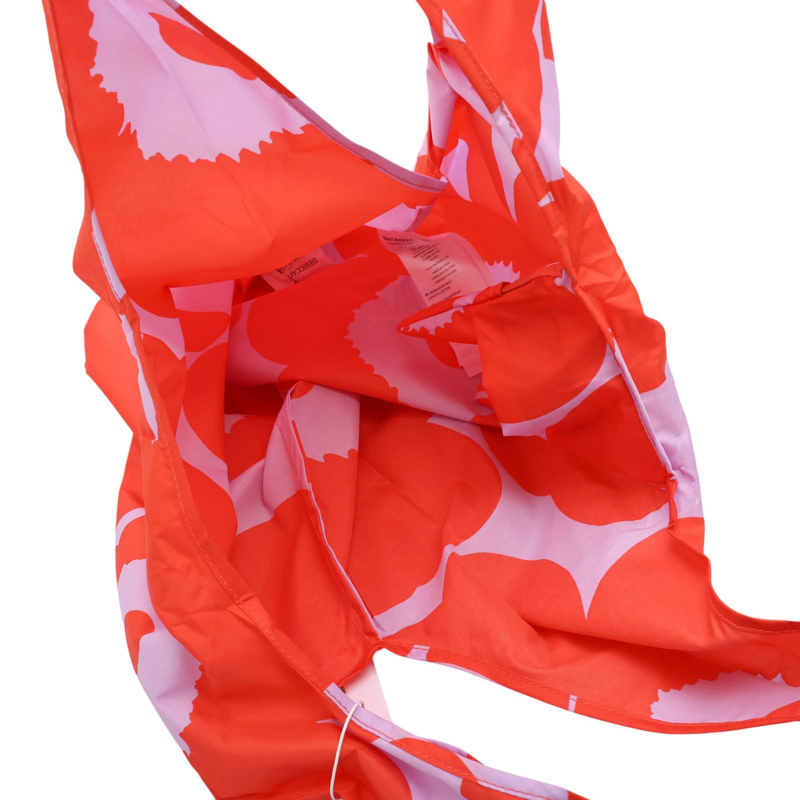 430 94639 エコバッグ レッド エコバッグ ポケッタブル x UNIKKO