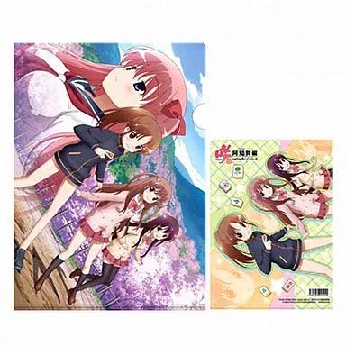 咲saki 阿知賀編　サイン入りファイル 中古】クリアファイル 阿知賀女子学院 クリアファイル ｢咲-Saki