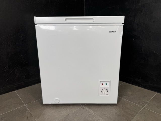 電気冷凍庫【中古】動作保証 YAMAZEN YF-C70 66L 上開き 2025年製 