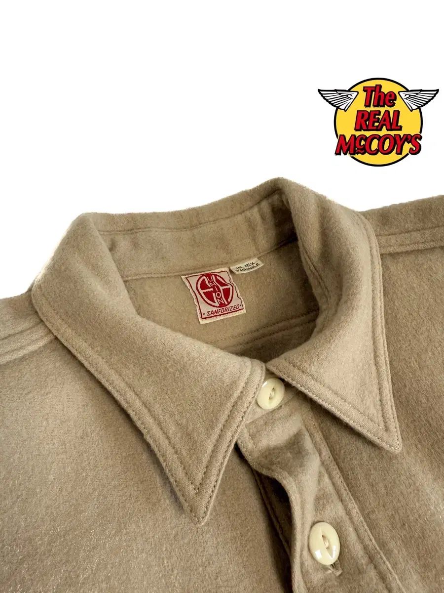 リアルマッコイズ ザリアルマッコイズ ウールシャツ サイズ17 ワーク
