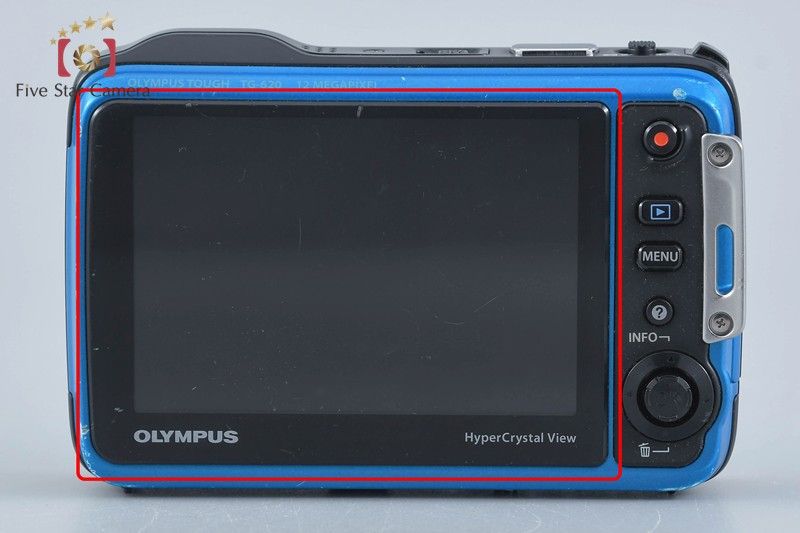 【中古】OLYMPUS オリンパス TOUGH TG-620 ブルー コンパクトデジタルカメラ シャッター回数僅少 OLYMPUS オリンパス 【中古】OLYMPUS オリンパス TOUGH TG-620 ブルー