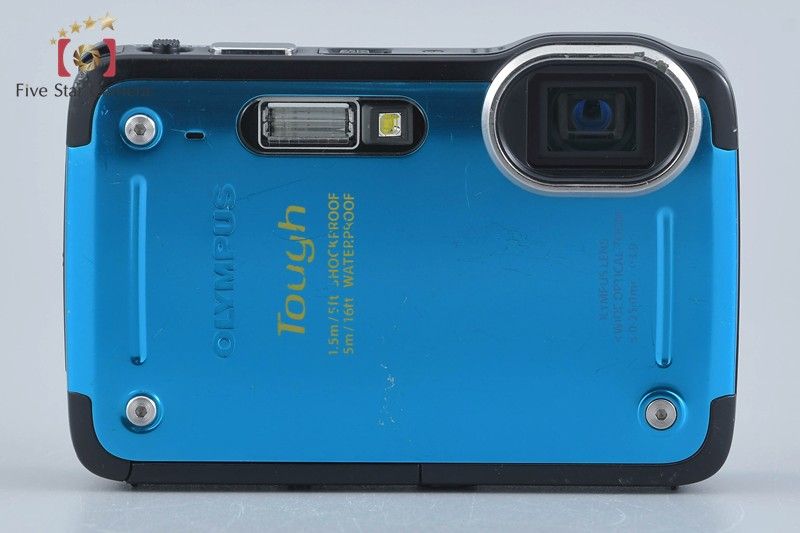 【中古】OLYMPUS オリンパス TOUGH TG-620 ブルー コンパクトデジタルカメラ シャッター回数僅少 OLYMPUS オリンパス 【中古】OLYMPUS オリンパス TOUGH TG-620 ブルー