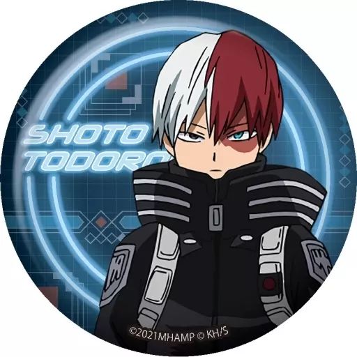 中古】バッジ・ピンズ 轟焦凍 キラキラ缶バッジ 「僕のヒーロー