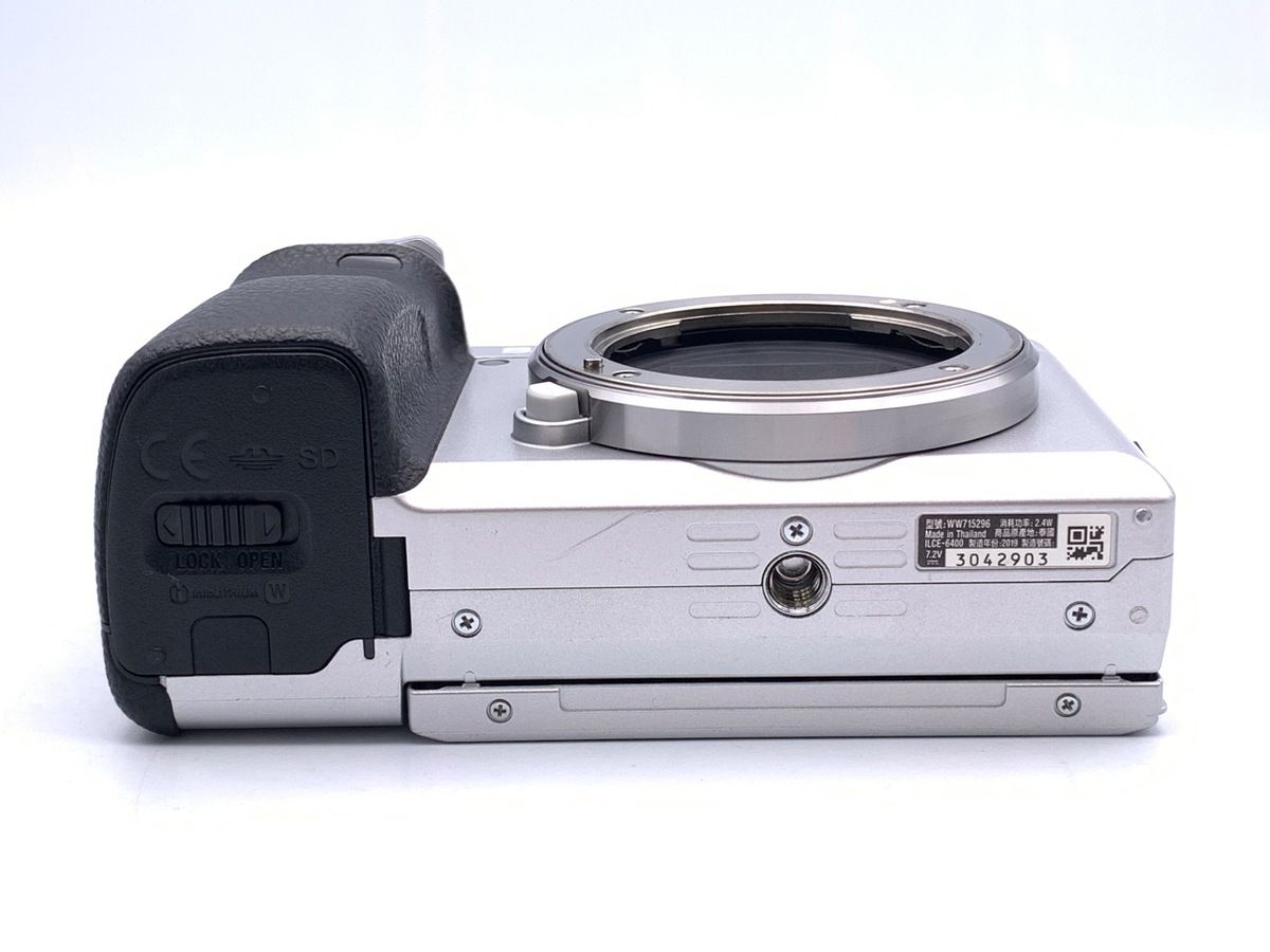 中古】 【良品】 ソニー α6400 ボディ シルバー [ILCE-6400 S] - メルカリ
