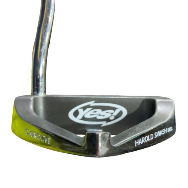 中古】 Yes! C-GROOVE EMMA 33インチ パター PT スチール (フレックス
