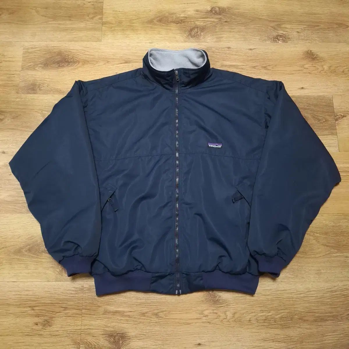 ヴィンテージ patagonia シェル Synchilla（シンチラ） ダークネイビー