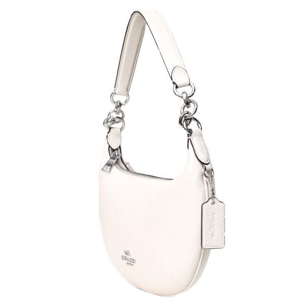 コーチ バッグ COACH レザー ロゴ ペイトン ホーボー ラウンド 