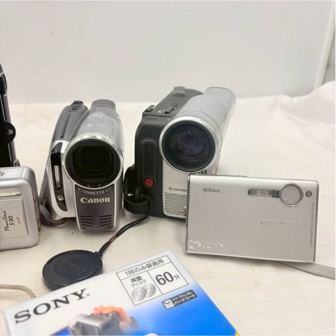 デジタルカメラ・ビデオカメラまとめセット Canon/Nikon/CASIO他