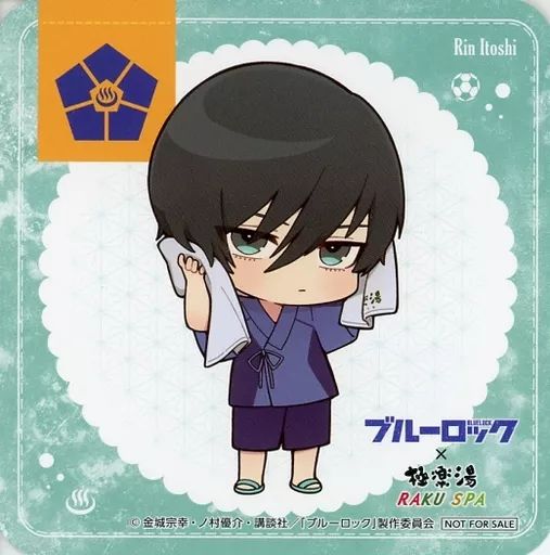 中古】コースター 糸師凛(ミニキャラVer.) オリジナルコースター