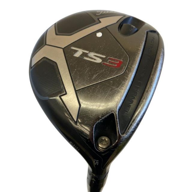 中古】 タイトリスト TS3 15° フェアウェイウッド FW リシャフト