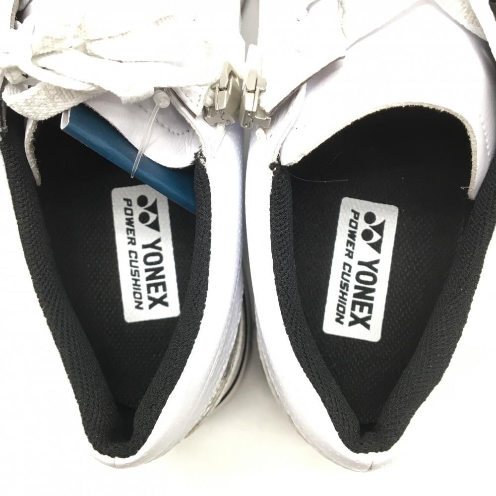 ヨネックス ゴルフシューズ POWER CUSHION 706Lホワイト24.0 ヨネックス ゴルフシューズ POWER CUSHION 706Lホワイト24.0