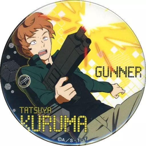 中古】バッジ・ピンズ 来馬辰也 「ワールドトリガー ドでか缶バッジ