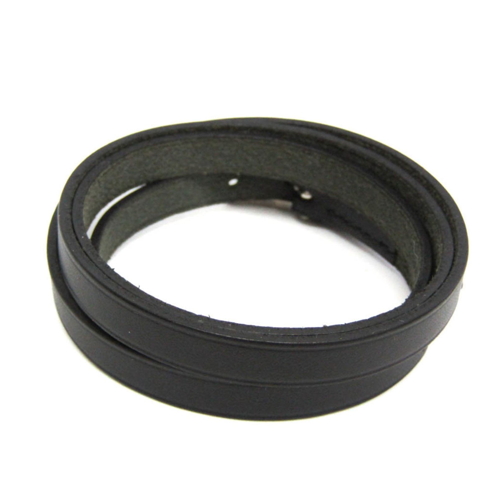 エルメス(Hermes) アピ 3連ブレスレット チョーカー レザー,メタル